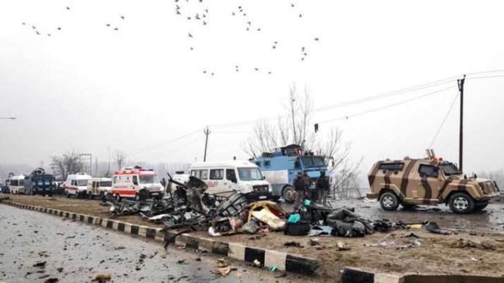 Congress trying to give clean chit to Pakistan on Pulwama Attack says Sambit Patra Congress trying to give clean chit to Pakistan on Pulwama Attack says Sambit Patra- India TV