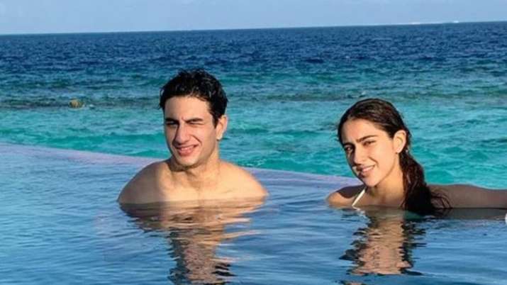 Sara ali khan and ibrahim ali khan Sara ali khan and ibrahim ali khan- India TV