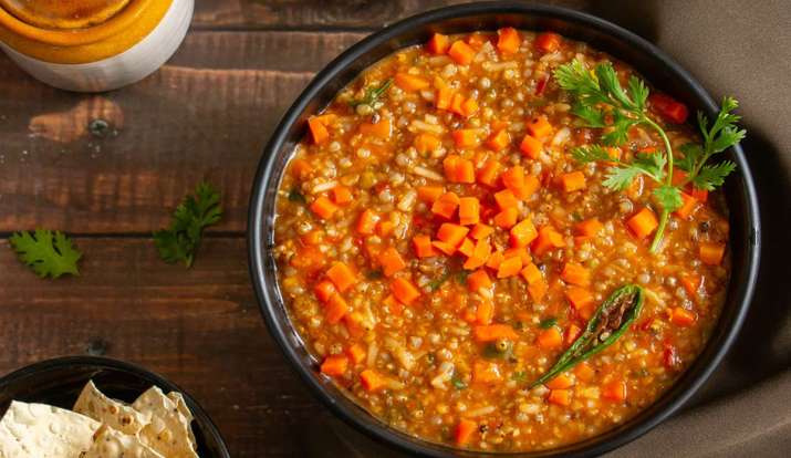 Vegetable khichdi Vegetable khichdi- India TV