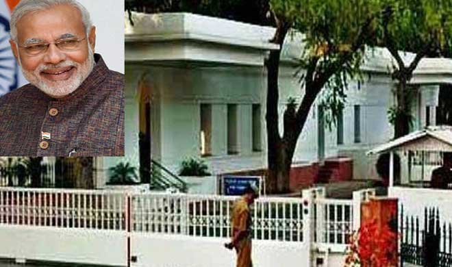 पीएम आवास के पास... पीएम आवास के पास...- Khabar IndiaTV